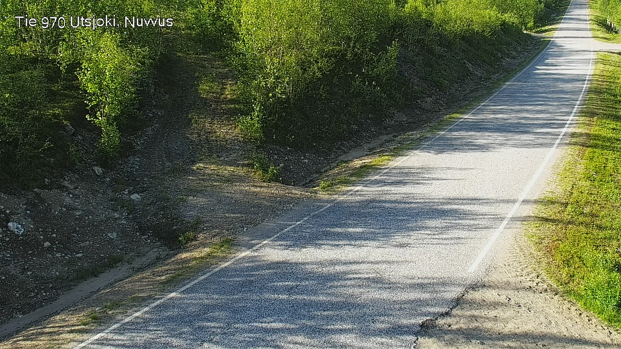 Weather Camera Image Väg 970 Utsjoki, Nuvvus, Utsjoki, Lappi