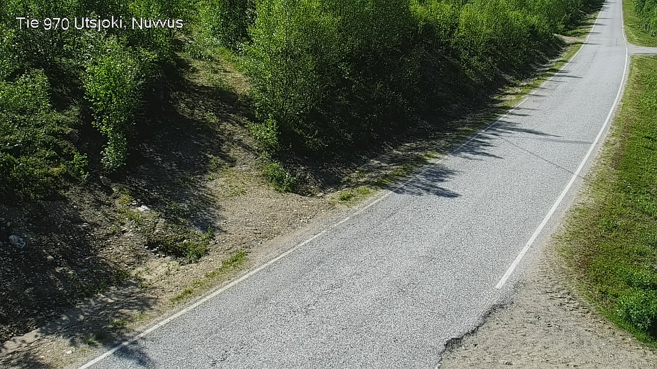 Weather Camera Image Väg 970 Utsjoki, Nuvvus, Utsjoki, Lappi