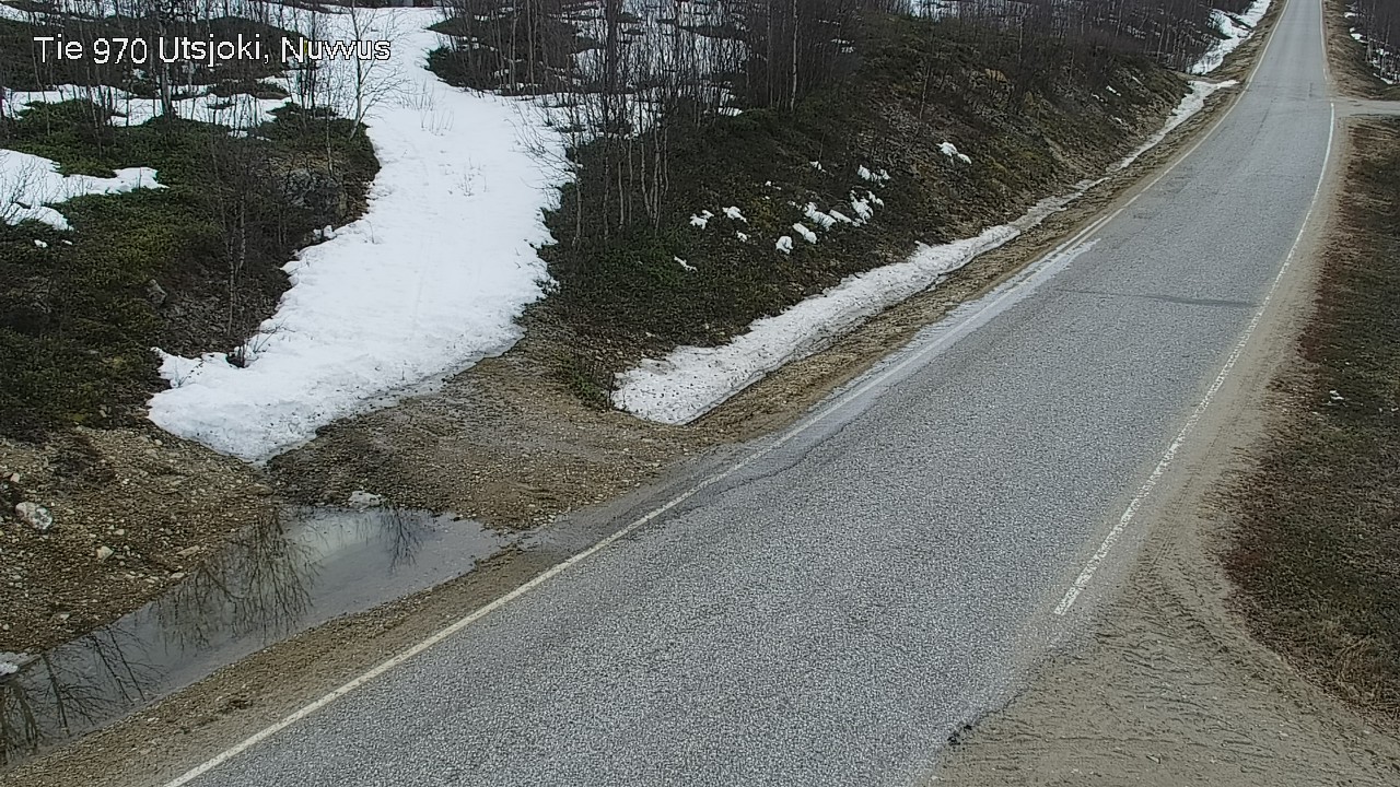 Weather Camera Image Väg 970 Utsjoki, Nuvvus, Utsjoki, Lappi