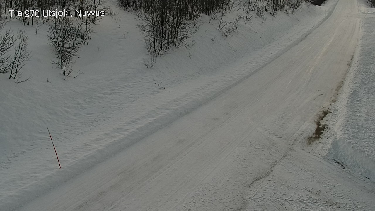 Weather Camera Image Väg 970 Utsjoki, Nuvvus, Utsjoki, Lappi