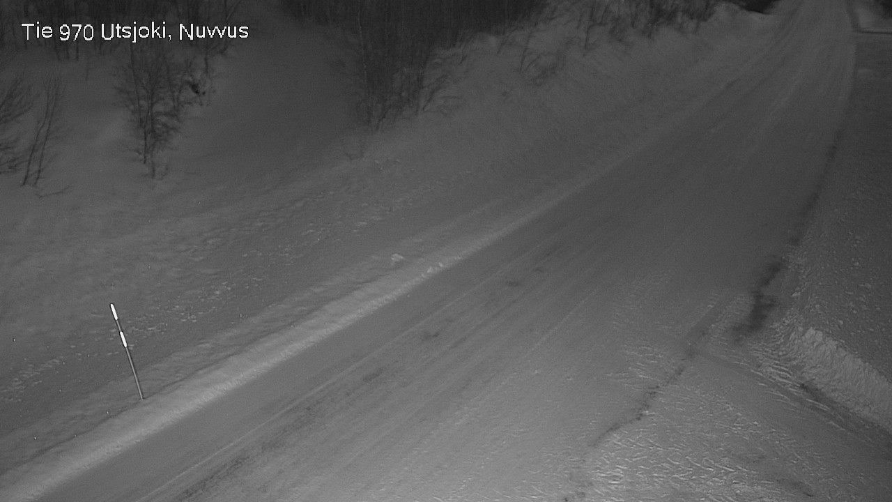 Weather Camera Image Väg 970 Utsjoki, Nuvvus, Utsjoki, Lappi