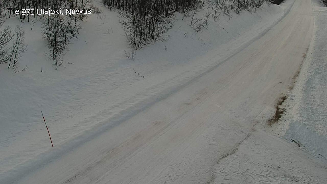 Weather Camera Image Väg 970 Utsjoki, Nuvvus, Utsjoki, Lappi