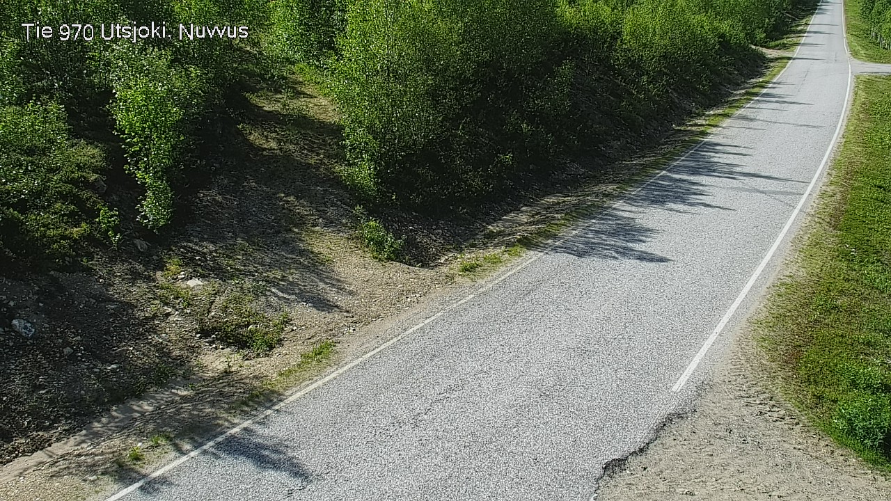 Weather Camera Image Väg 970 Utsjoki, Nuvvus, Utsjoki, Lappi
