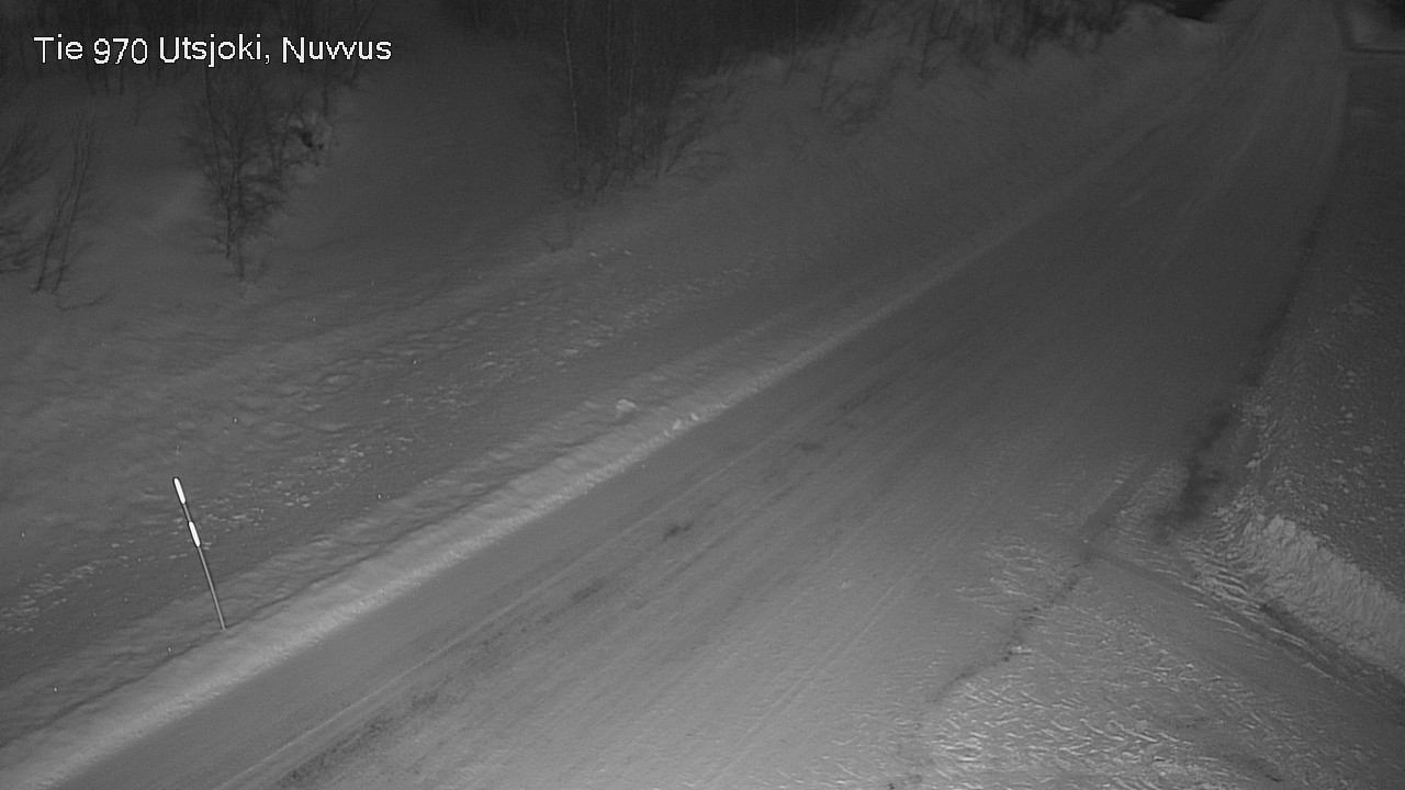 Weather Camera Image Väg 970 Utsjoki, Nuvvus, Utsjoki, Lappi