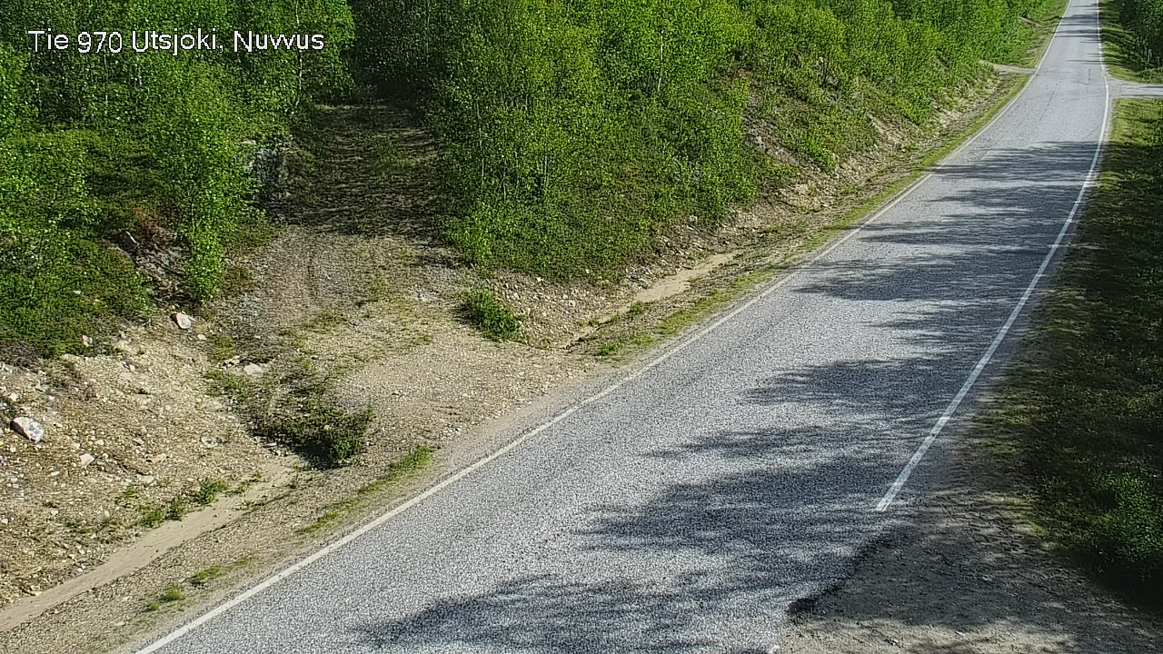Weather Camera Image Väg 970 Utsjoki, Nuvvus, Utsjoki, Lappi