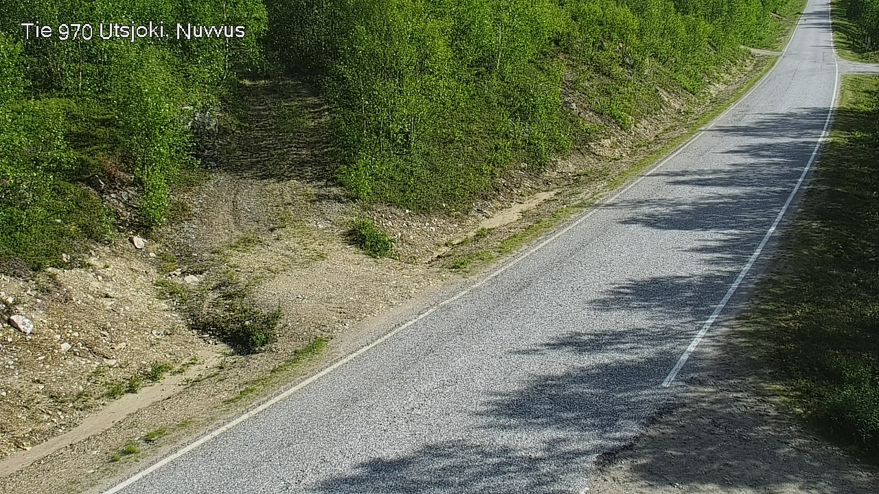 Weather Camera Image Väg 970 Utsjoki, Nuvvus, Utsjoki, Lappi