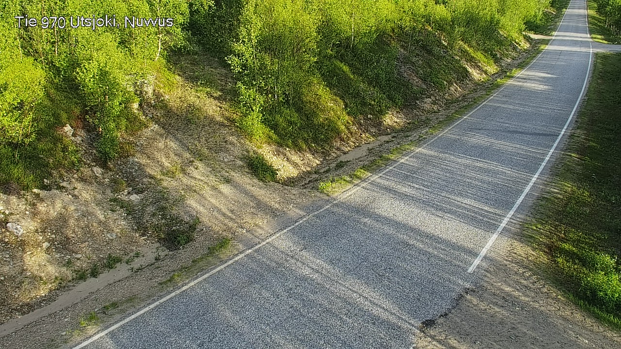 Weather Camera Image Väg 970 Utsjoki, Nuvvus, Utsjoki, Lappi