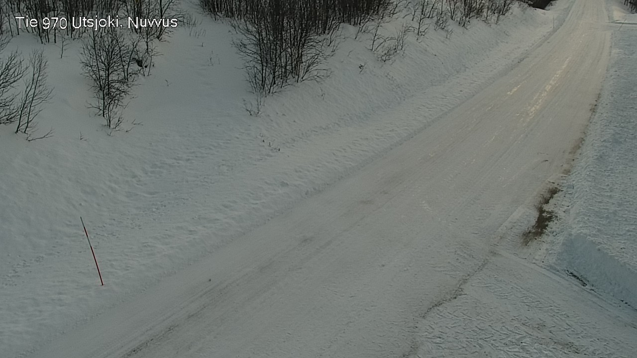 Weather Camera Image Väg 970 Utsjoki, Nuvvus, Utsjoki, Lappi