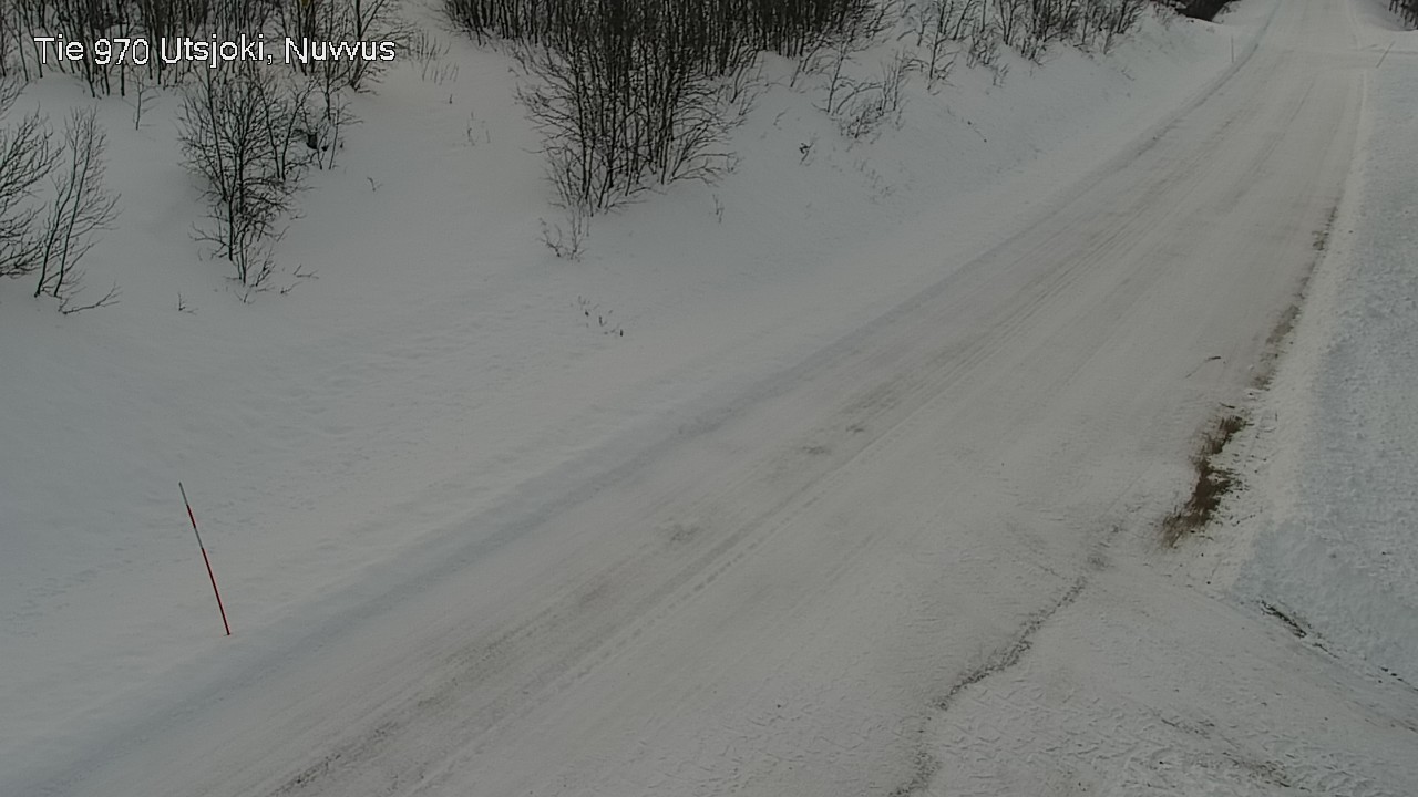 Weather Camera Image Väg 970 Utsjoki, Nuvvus, Utsjoki, Lappi