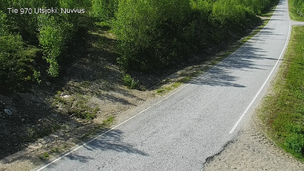 Weather Camera Image Väg 970 Utsjoki, Nuvvus, Utsjoki, Lappi
