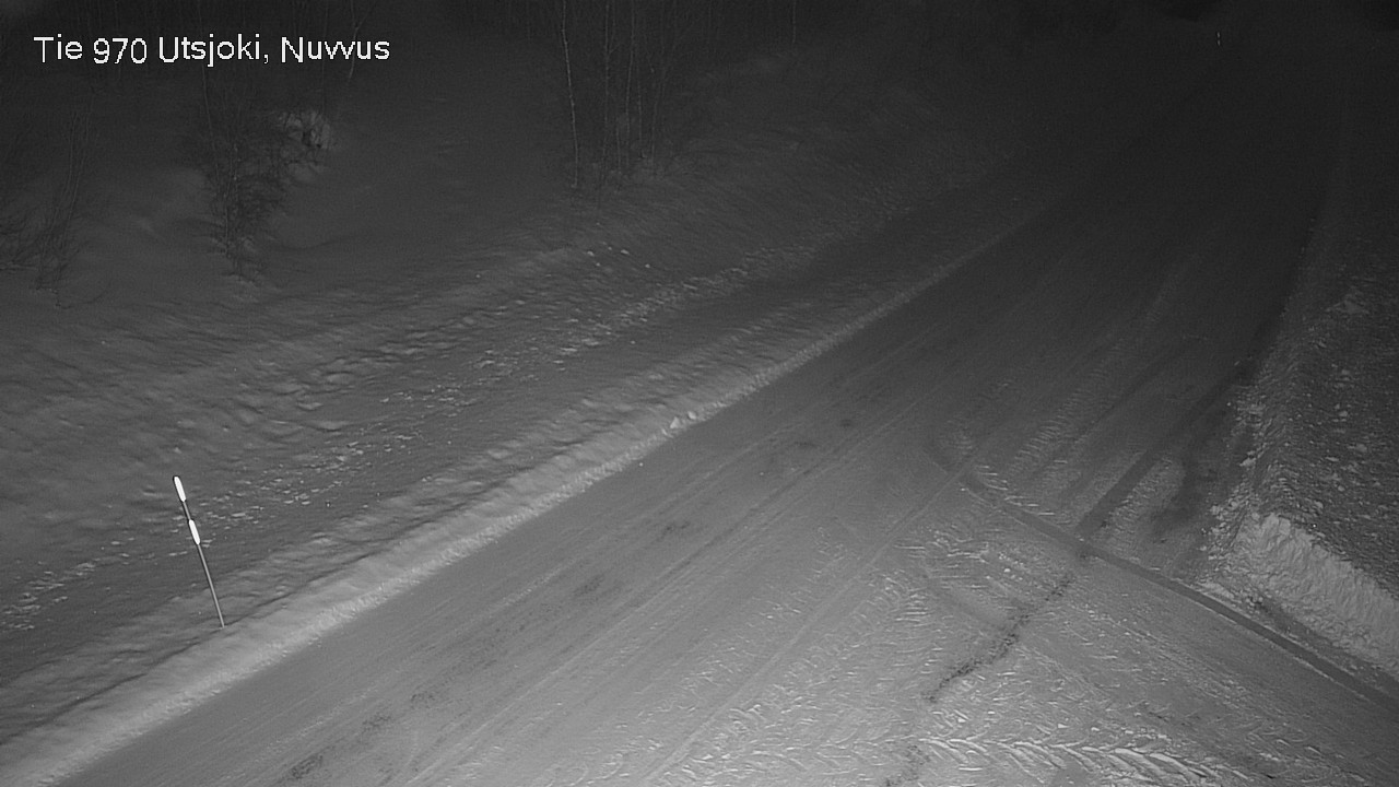 Weather Camera Image Väg 970 Utsjoki, Nuvvus, Utsjoki, Lappi