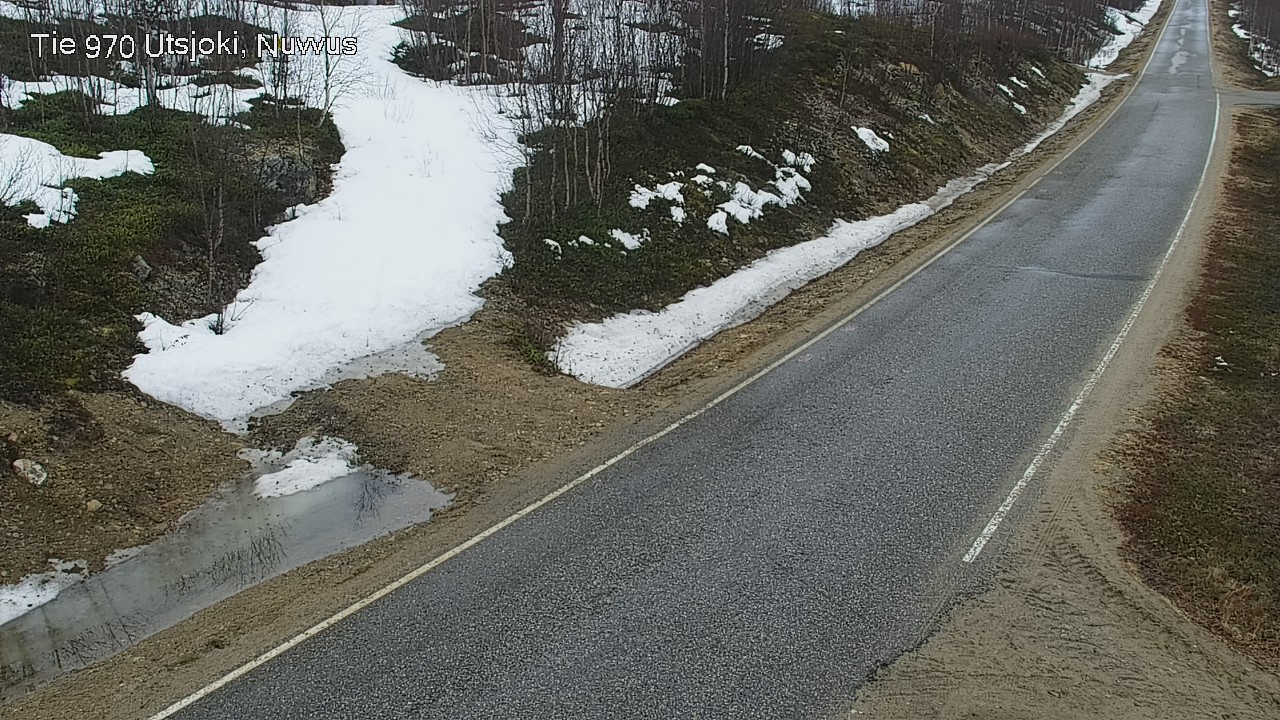 Weather Camera Image Väg 970 Utsjoki, Nuvvus, Utsjoki, Lappi