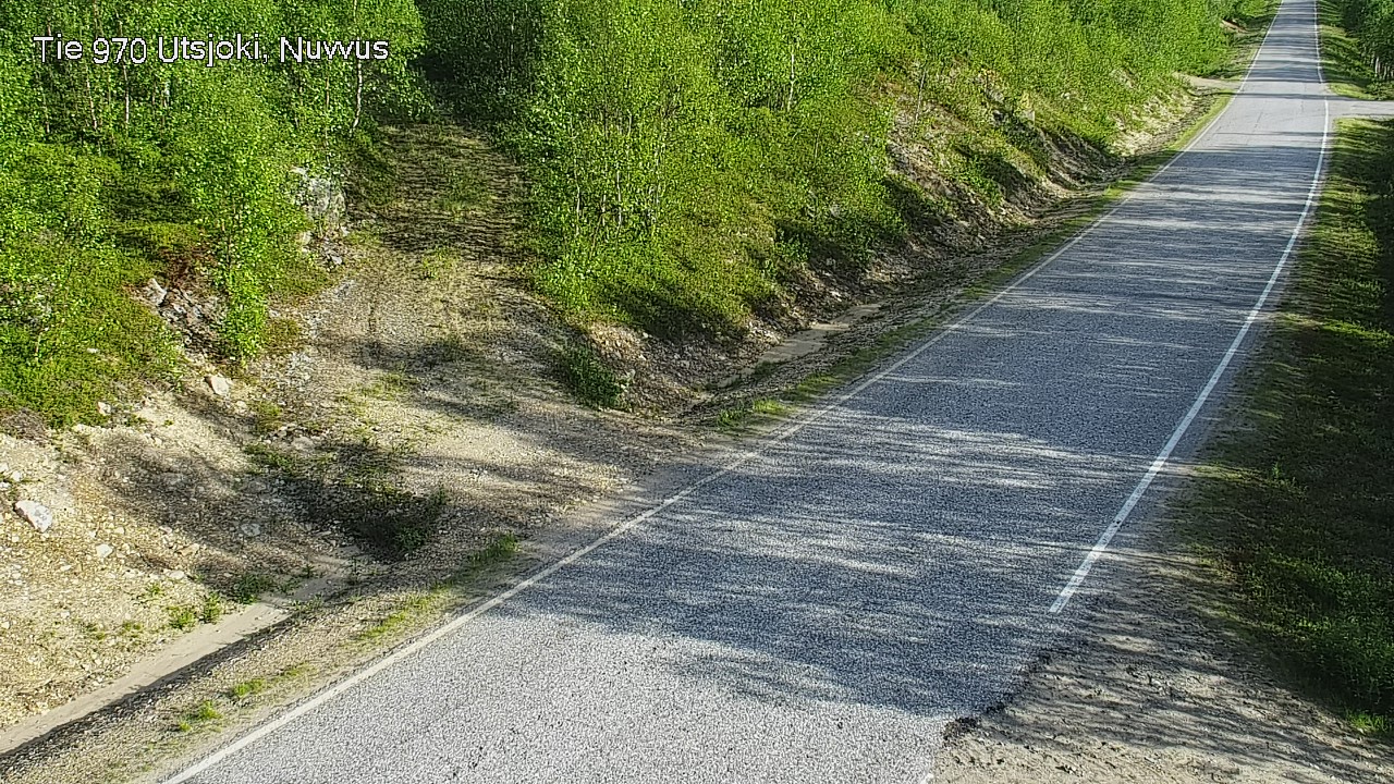 Kelikamerat Kuva Tie 970 Utsjoki, Nuvvus, Utsjoki, Lappi