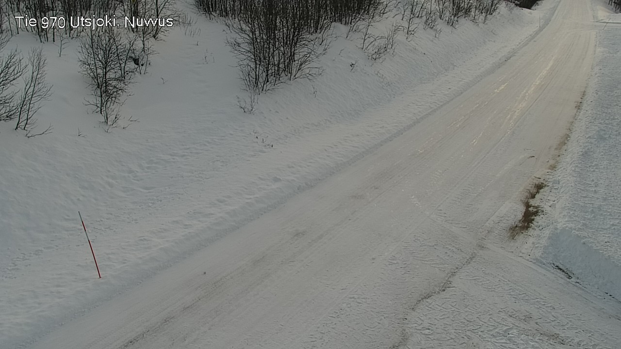 Weather Camera Image Väg 970 Utsjoki, Nuvvus, Utsjoki, Lappi