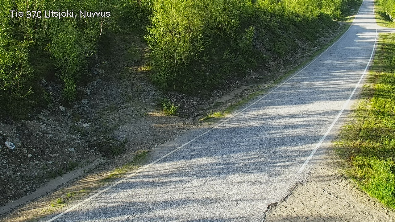 Weather Camera Image Väg 970 Utsjoki, Nuvvus, Utsjoki, Lappi