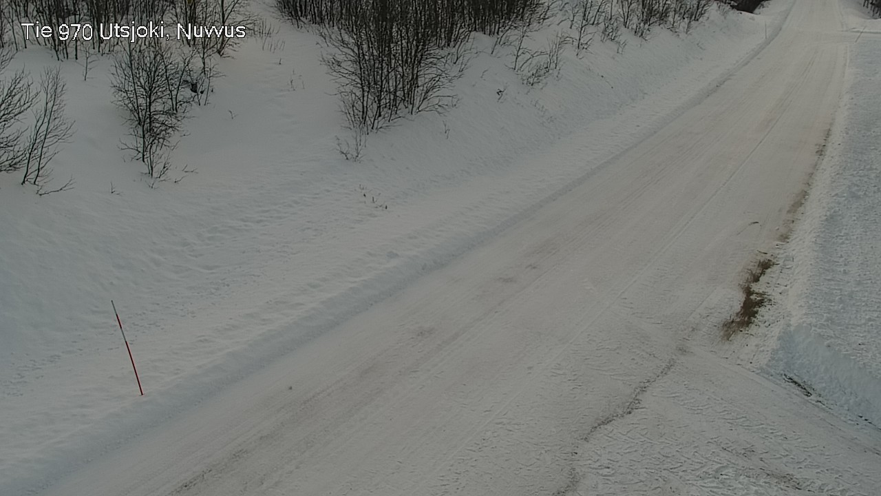 Weather Camera Image Väg 970 Utsjoki, Nuvvus, Utsjoki, Lappi