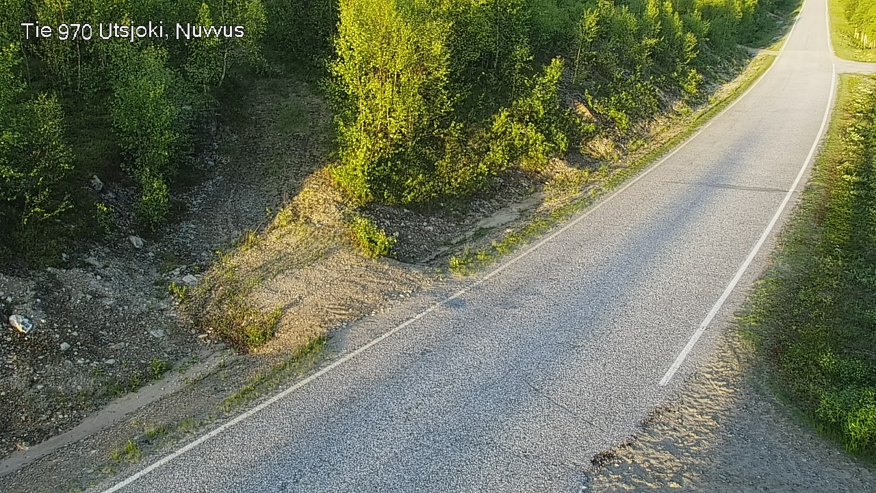 Weather Camera Image Väg 970 Utsjoki, Nuvvus, Utsjoki, Lappi