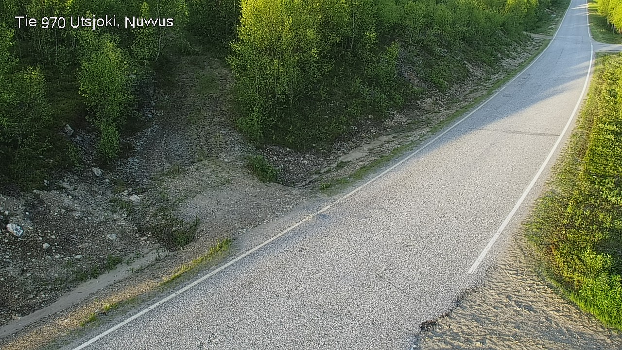Weather Camera Image Väg 970 Utsjoki, Nuvvus, Utsjoki, Lappi