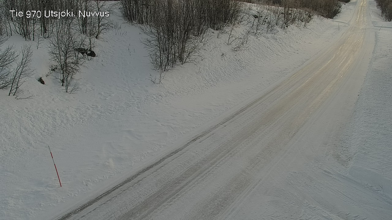 Weather Camera Image Väg 970 Utsjoki, Nuvvus, Utsjoki, Lappi