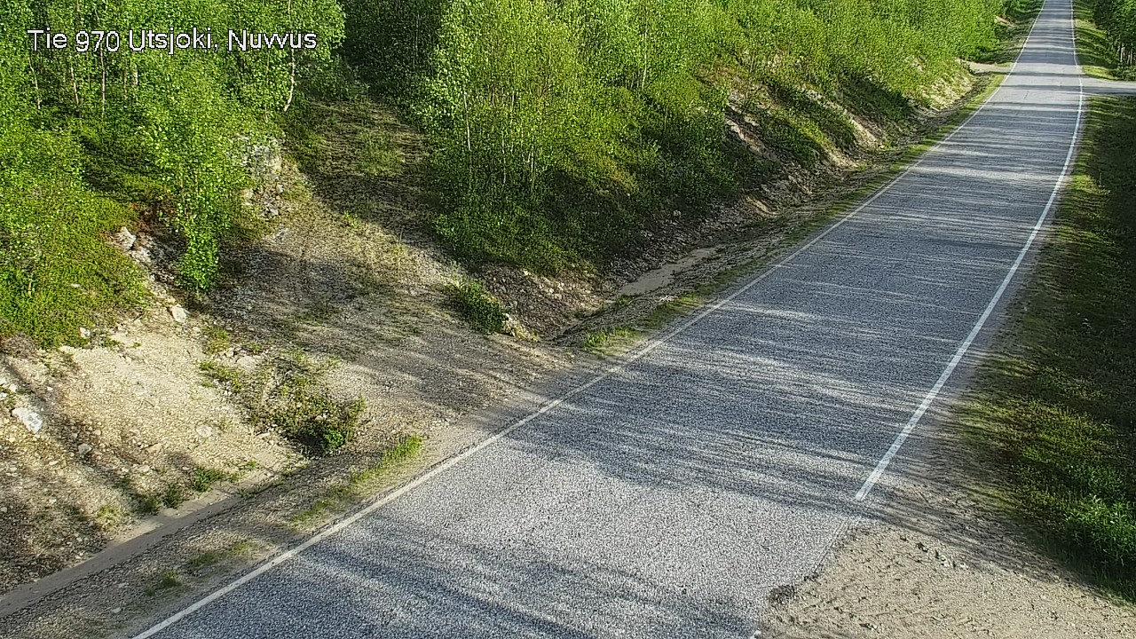 Weather Camera Image Väg 970 Utsjoki, Nuvvus, Utsjoki, Lappi