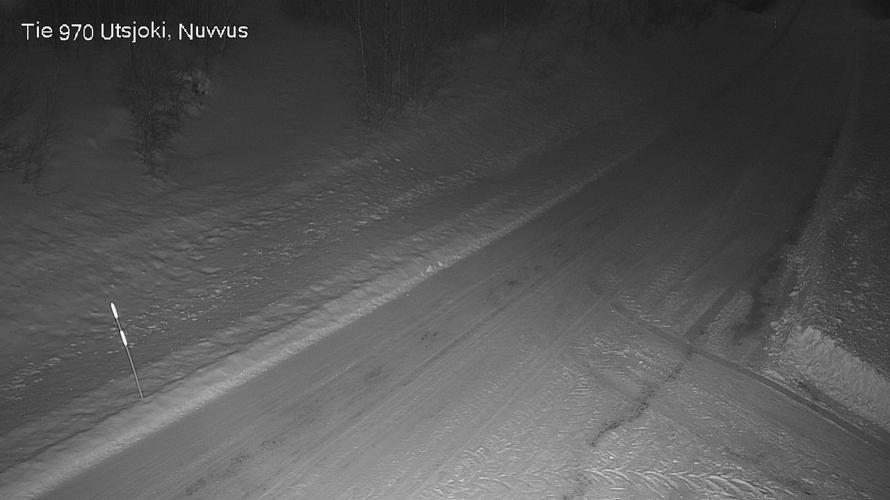 Weather Camera Image Väg 970 Utsjoki, Nuvvus, Utsjoki, Lappi