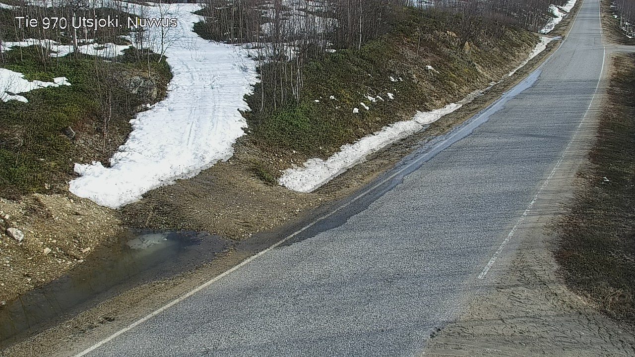 Weather Camera Image Väg 970 Utsjoki, Nuvvus, Utsjoki, Lappi