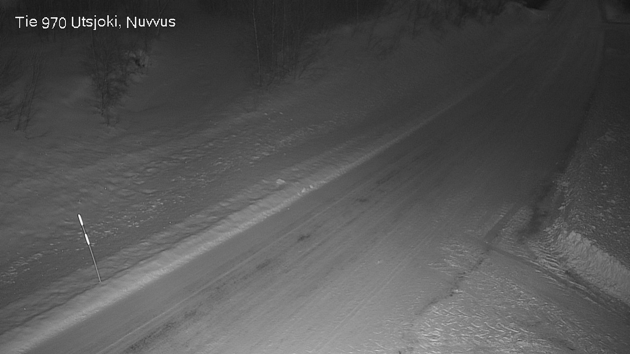 Weather Camera Image Väg 970 Utsjoki, Nuvvus, Utsjoki, Lappi