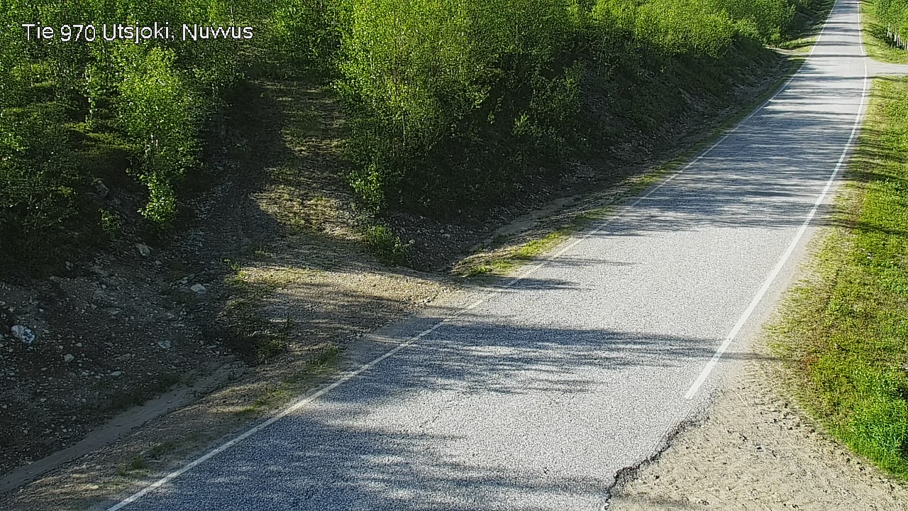 Weather Camera Image Väg 970 Utsjoki, Nuvvus, Utsjoki, Lappi