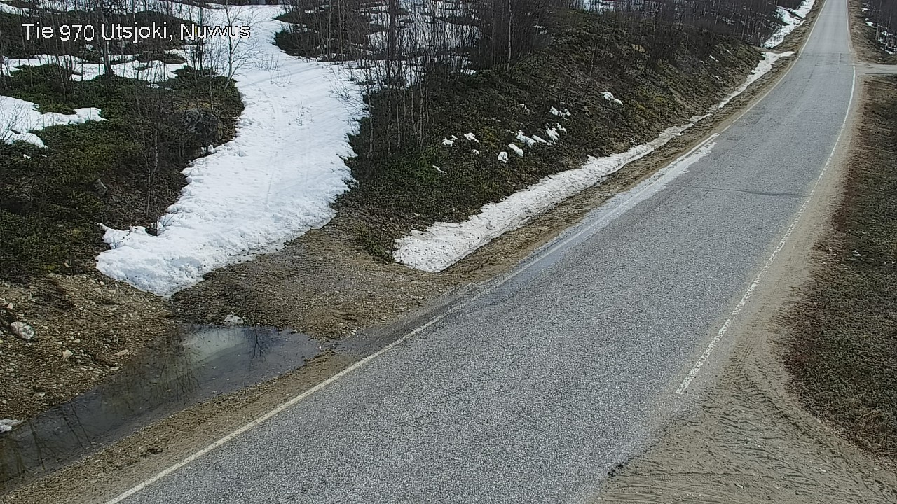 Weather Camera Image Väg 970 Utsjoki, Nuvvus, Utsjoki, Lappi