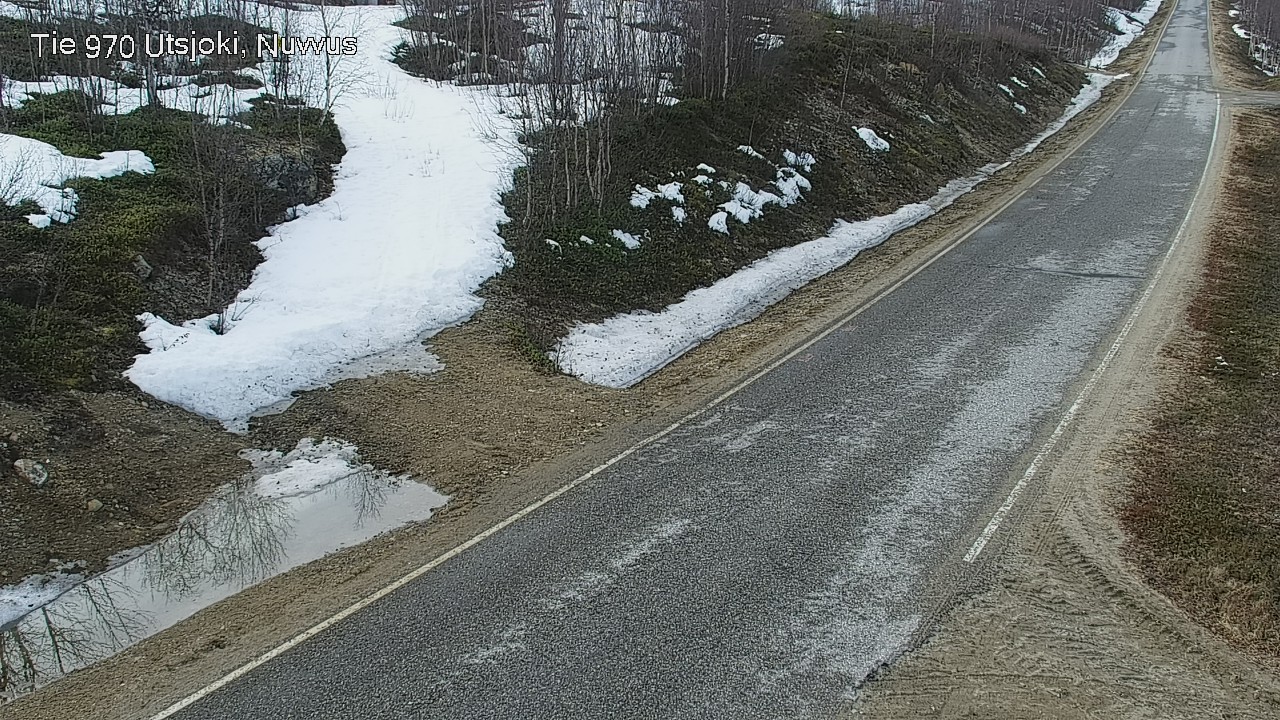 Weather Camera Image Väg 970 Utsjoki, Nuvvus, Utsjoki, Lappi