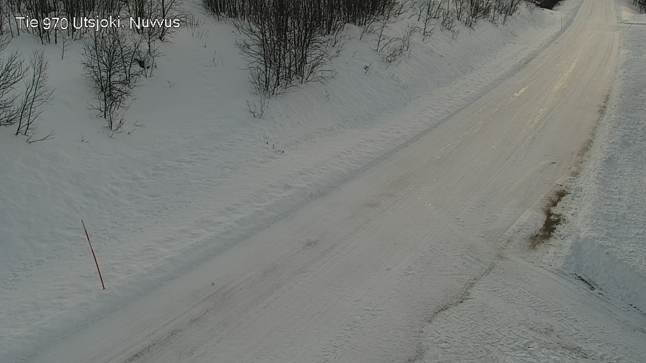 Weather Camera Image Väg 970 Utsjoki, Nuvvus, Utsjoki, Lappi