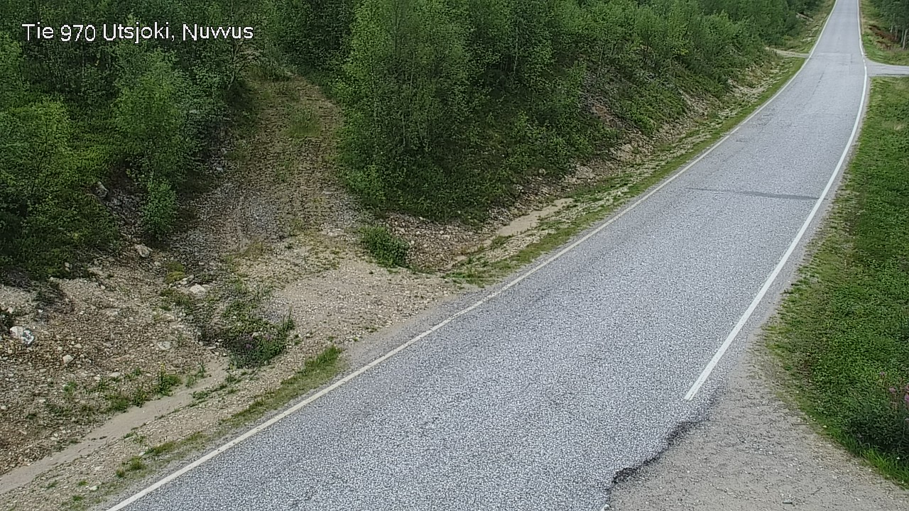 Kelikamerat Kuva Tie 970 Utsjoki, Nuvvus, Utsjoki, Lappi