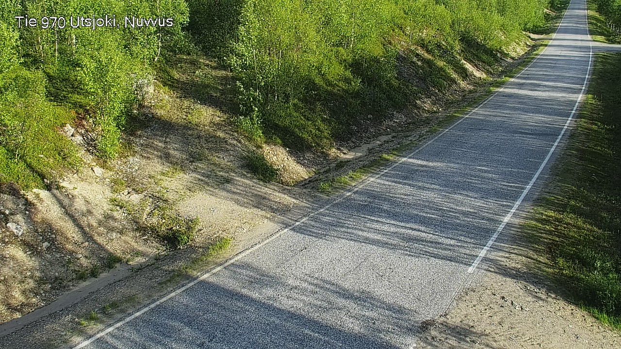 Weather Camera Image Väg 970 Utsjoki, Nuvvus, Utsjoki, Lappi