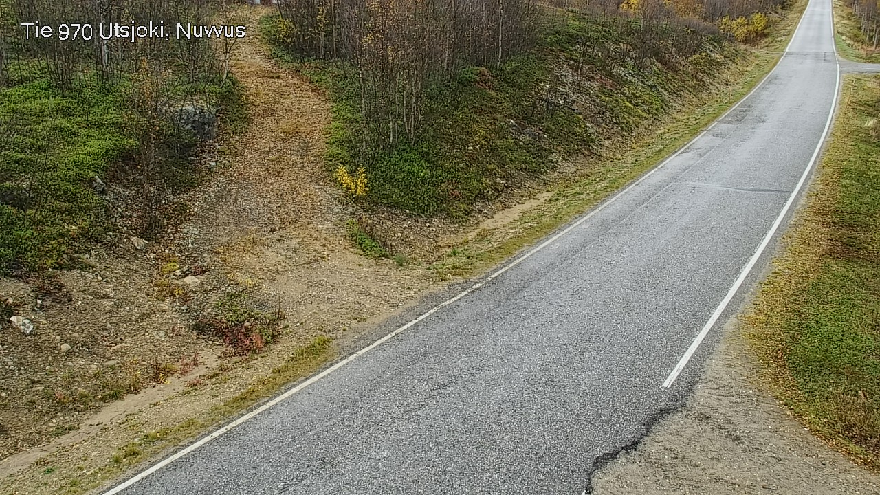 Weather Camera Image Väg 970 Utsjoki, Nuvvus, Utsjoki, Lappi