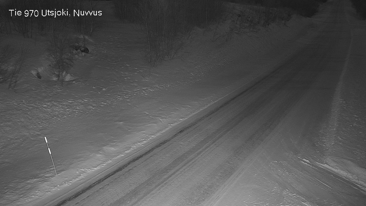 Weather Camera Image Väg 970 Utsjoki, Nuvvus, Utsjoki, Lappi