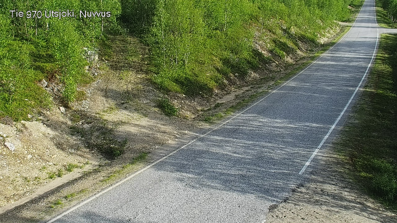 Kelikamerat Kuva Tie 970 Utsjoki, Nuvvus, Utsjoki, Lappi