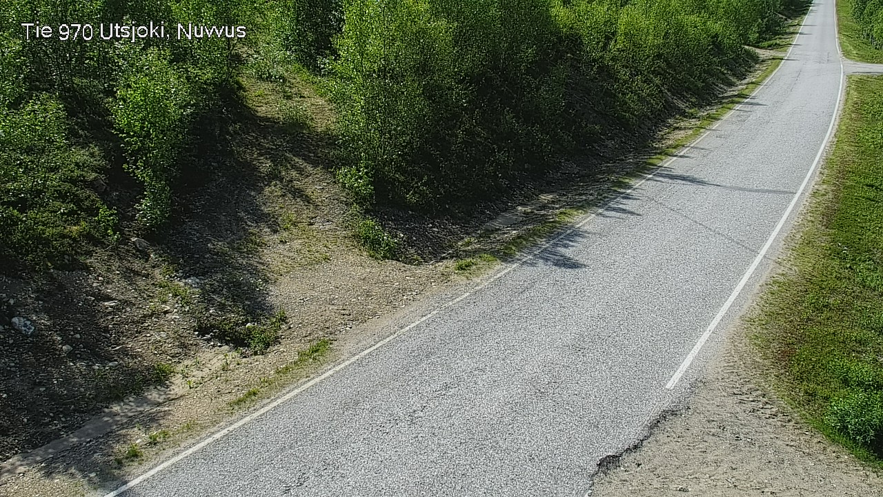 Weather Camera Image Väg 970 Utsjoki, Nuvvus, Utsjoki, Lappi