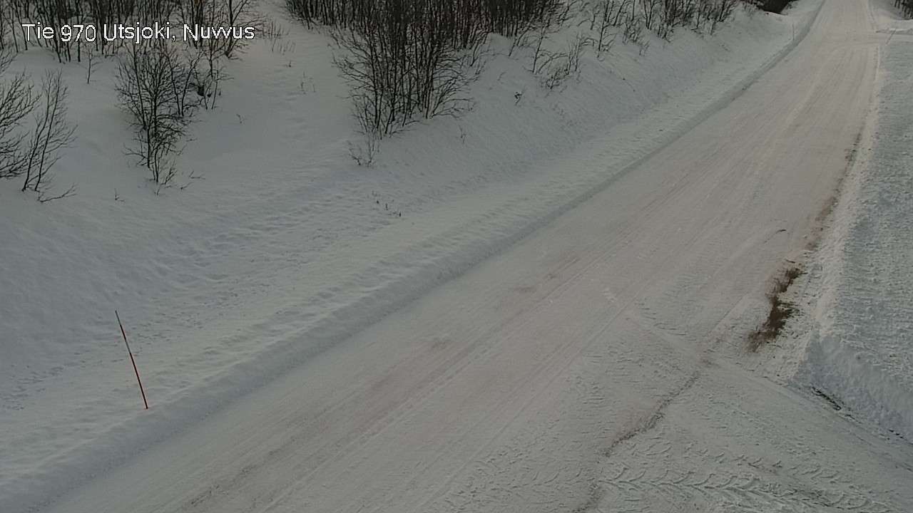 Weather Camera Image Väg 970 Utsjoki, Nuvvus, Utsjoki, Lappi