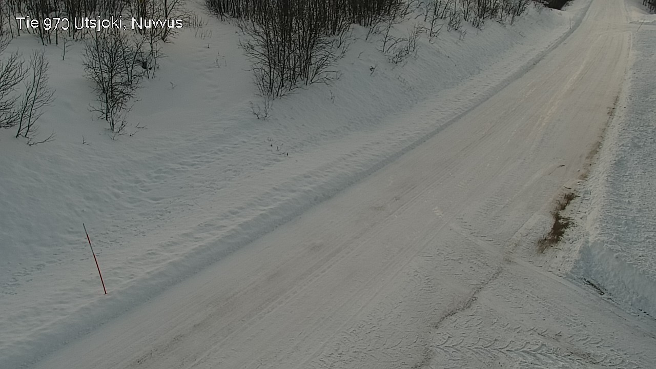 Weather Camera Image Väg 970 Utsjoki, Nuvvus, Utsjoki, Lappi