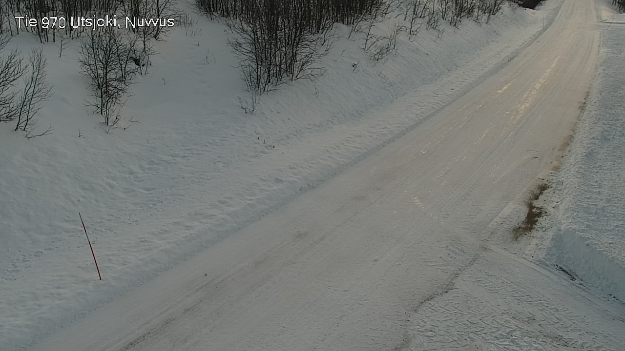 Weather Camera Image Väg 970 Utsjoki, Nuvvus, Utsjoki, Lappi