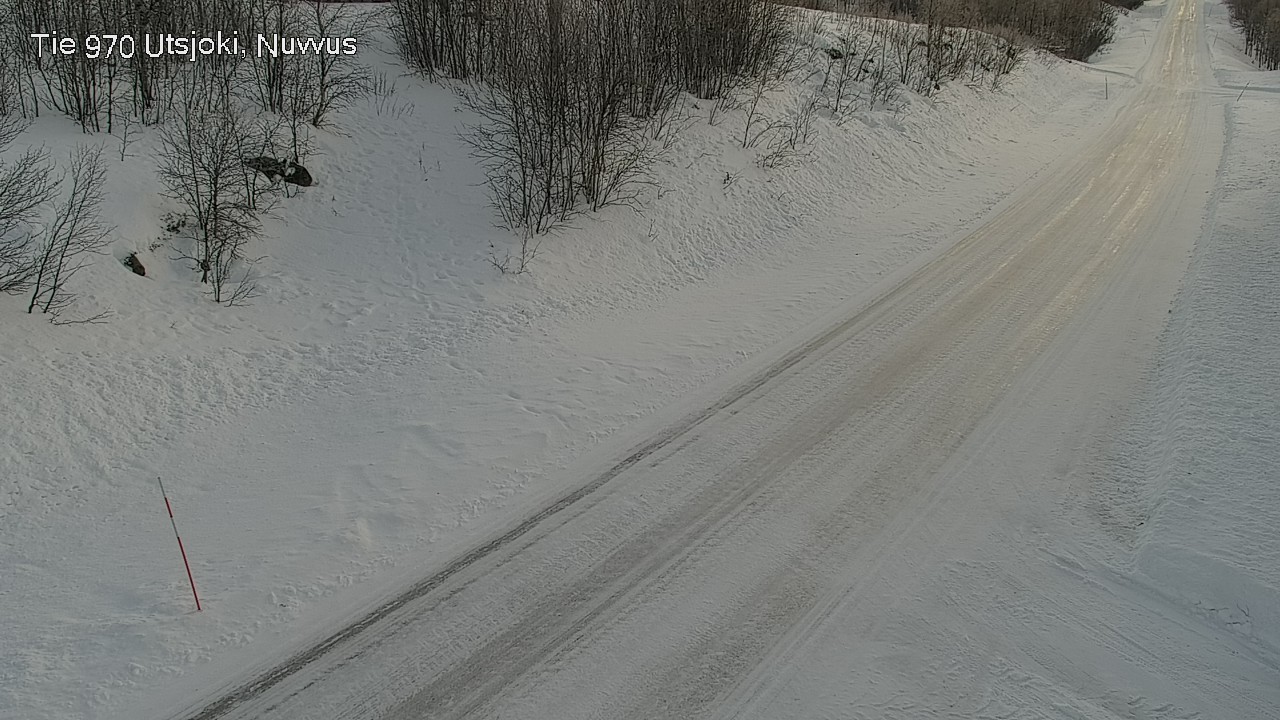 Weather Camera Image Väg 970 Utsjoki, Nuvvus, Utsjoki, Lappi