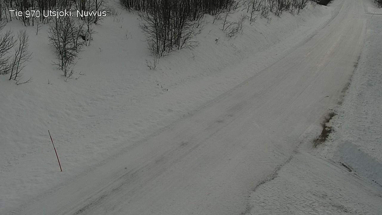 Weather Camera Image Väg 970 Utsjoki, Nuvvus, Utsjoki, Lappi