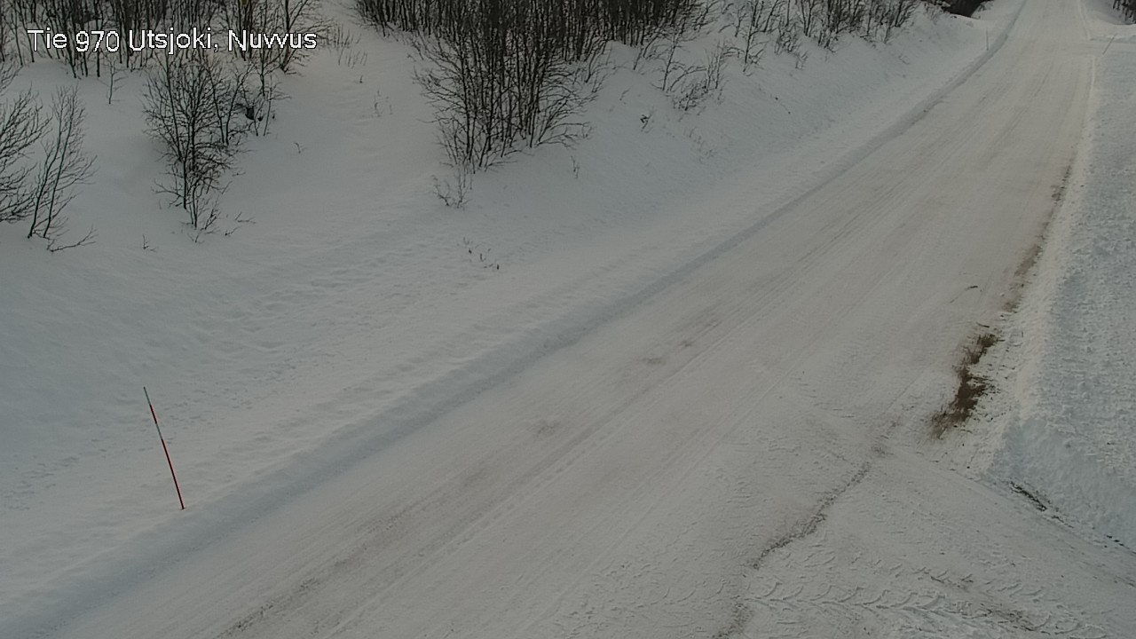 Weather Camera Image Väg 970 Utsjoki, Nuvvus, Utsjoki, Lappi
