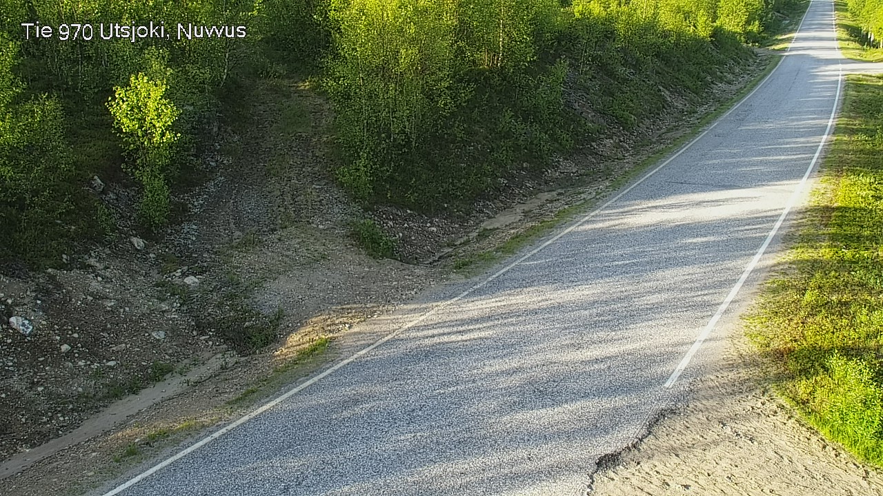 Weather Camera Image Väg 970 Utsjoki, Nuvvus, Utsjoki, Lappi