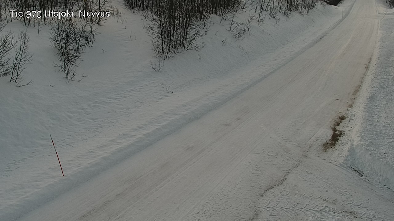 Weather Camera Image Väg 970 Utsjoki, Nuvvus, Utsjoki, Lappi