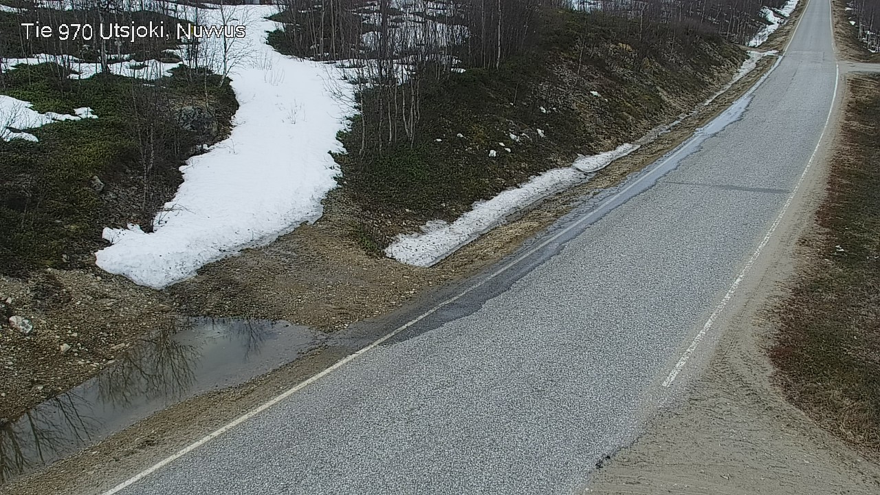 Weather Camera Image Väg 970 Utsjoki, Nuvvus, Utsjoki, Lappi