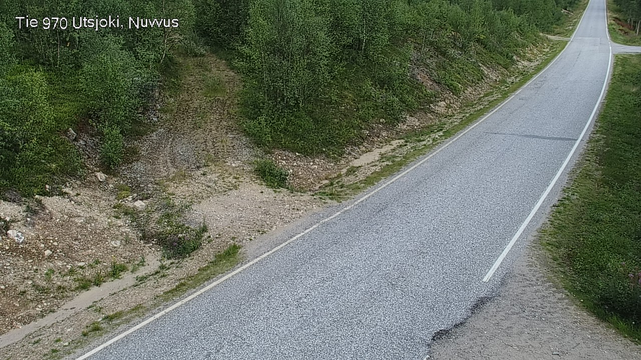 Kelikamerat Kuva Tie 970 Utsjoki, Nuvvus, Utsjoki, Lappi