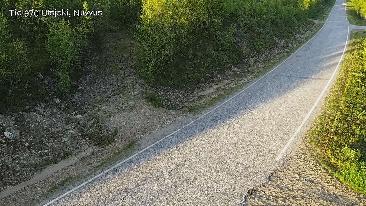 Weather Camera Image Väg 970 Utsjoki, Nuvvus, Utsjoki, Lappi