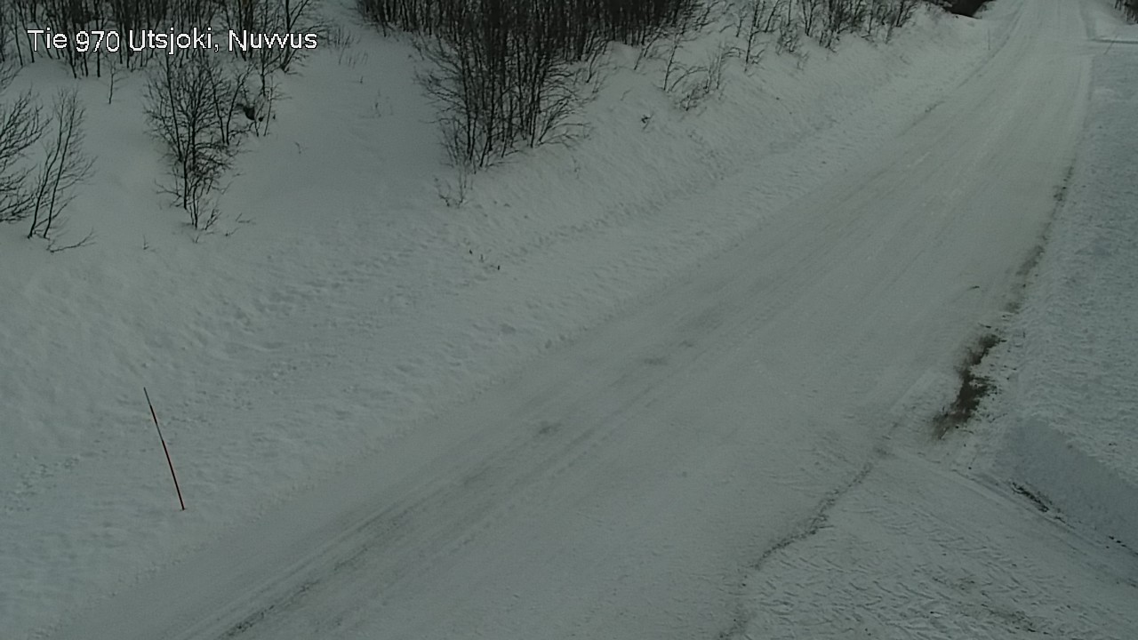 Weather Camera Image Väg 970 Utsjoki, Nuvvus, Utsjoki, Lappi