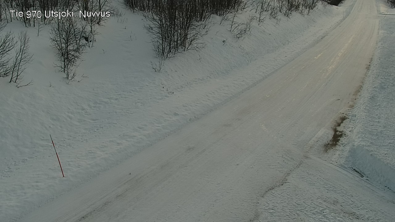 Weather Camera Image Väg 970 Utsjoki, Nuvvus, Utsjoki, Lappi